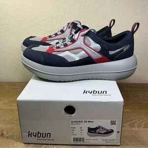 Kybun Sursee 20 Blue, Red, Gray Shoes Mens size US 11, EUR 45